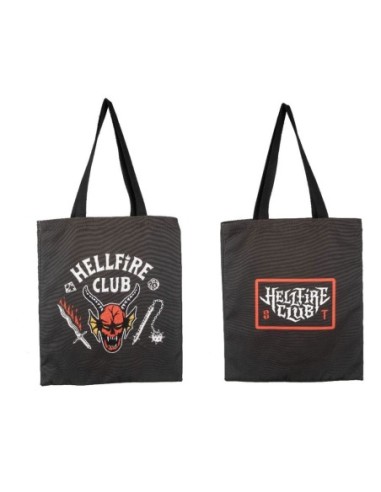 Stranger Things Tote Bag Hellfire Club  Konix