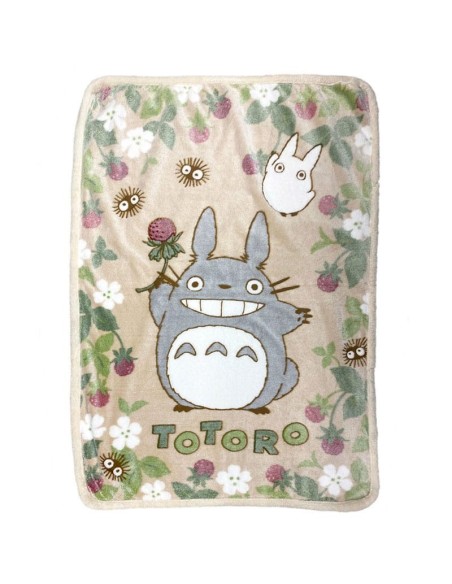 My Neighbor Totoro Fluffy blanket Totoro Rapsberry 100 x 140 cm