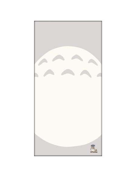 My Neighbor Totoro Large Bath Towel Totoro's Belly 60 x 120 cm