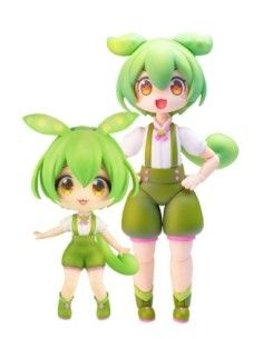 Tohoku Zunko Plastic Model Kit 1/12 Plafia Zundamon Mini Figure Set 10 cm