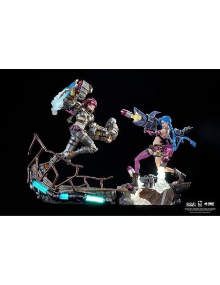 League of Legends Statues 1/6 2-Pack Vi & Jinx