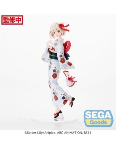 Lycoris Recoil Luminasta PVC Statue Chisato Nishikigi Going out in a yukata 19 cm  SEGA