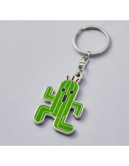 Final Fantasy Series Metal-Keychain Cactuar