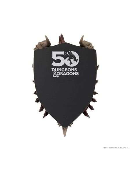 D&D Replicas of the Realms Life-Size Foam Figure Ancient Red Dragon Trophy Plaque - Limited Edition 50th Anniversary 56 cm