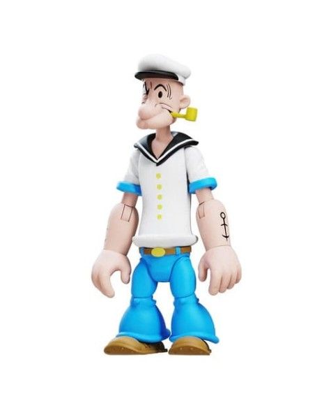 Popeye Action Figure Wave 03 Popeye 1st Appearance White Shirt