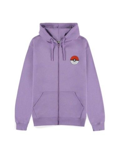 Pokemon Zipper Hoodie Sweater Gengar  Difuzed