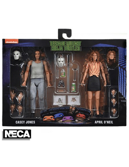 Teenage Mutant Ninja Turtles Action Figure 2-Pack April O'Neil & Casey Jones 18 cm - 1 - 