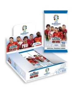 UEFA EURO 2024 Trading Cards Premium Pro Booster Display (10)