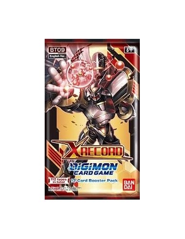 Digimon Card Game BT-09 Booster X Record ENG