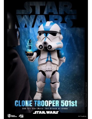 Star Wars Egg Attack Action Figure Clone Trooper 501st 16 cm