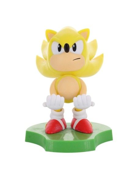 Sonic The Hedgehog Holdem Cable Guy Super Sonic 10 cm  Exquisite Gaming