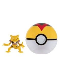 Pokémon Clip'n'Go Poké Balls Abra & Level Ball  Jazwares