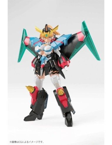 The King of Braves GaoGaiGar Cross Frame Girl Plastic Model Kit Star Gaofighgar 19 cm