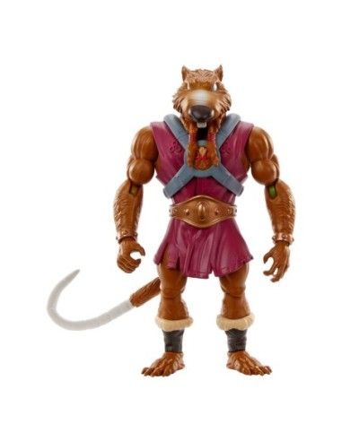 MOTU x TMNT: Turtles of Grayskull Deluxe Action Figure Splinter-Skull 14 cm  Mattel