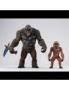 Godzilla x Kong: The New Empire Ultimate Article Monsters Figures Godzilla & Suko 30 cm  Megahouse