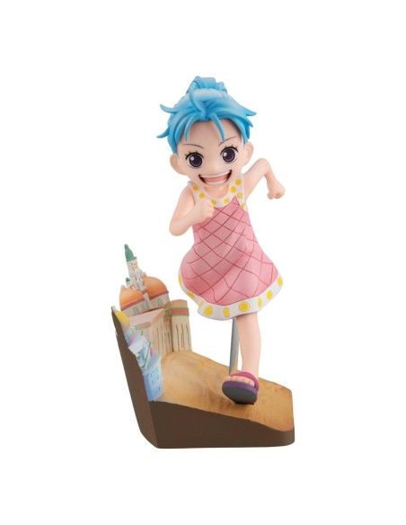 One Piece G.E.M. Series PVC Statue Nefertari Vivi Run! Run! Run! 12 cm