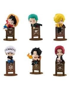 One Piece Ochatomo Series Trading Figure Pirates Party 4 cm Assortment (8)  Megahouse