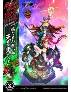 Gurren Lagann Ultimate Premium Masterline Series Statue 1/4 Kamina, Simon & Yoko with Lagann Deluxe Version 97 cm