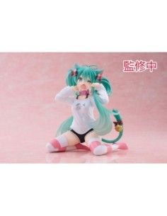 Hatsune Miku PVC Statue Desktop Cute Figure Hatsune Miku Cute 13 cm  Taito Prize