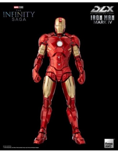 Infinity Saga DLX Action Figure 1/12 Iron Man Mark 4 17 cm  Threezero