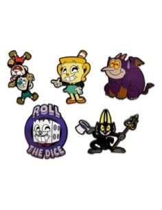 Cuphead Enamel Pins Set Cuphead 12 cm (5)