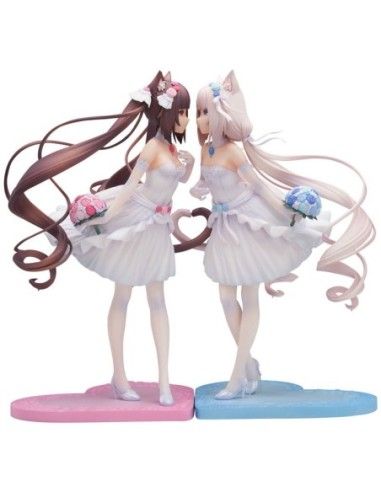 Nekopara PVC Statue 1/7 Nekopara Chocola & Vanilla Dream of Eden Ver. 23 cm