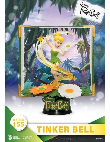 Peter Pan Book Series D-Stage PVC Diorama Tinker Bell 15 cm  Beast Kingdom Toys