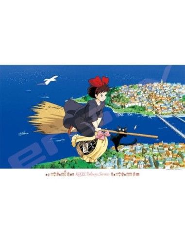 Kiki's Delivery Service Jigsaw Puzzle Kiki in the sky (1000 pieces)