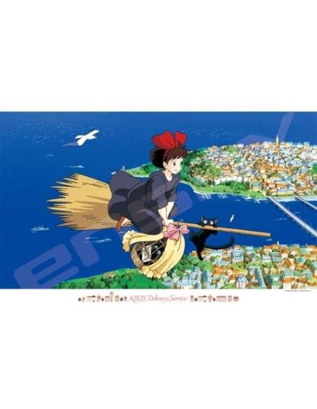 Kiki's Delivery Service Jigsaw Puzzle Kiki in the sky (1000 pieces)  ENSKY