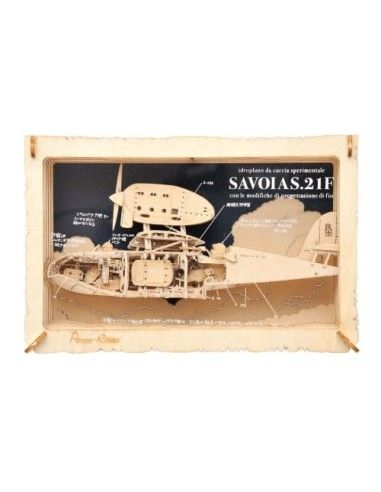 Porco Rosso Paper Model Kit Paper Theater Wood Style Savoia  ENSKY