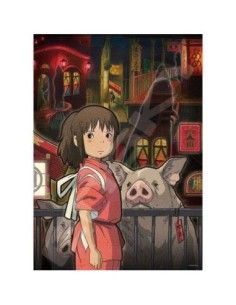 Spirited Away Jigsaw Puzzle Stained Glass The Other Side of the Tunnel (500 pieces)  ENSKY