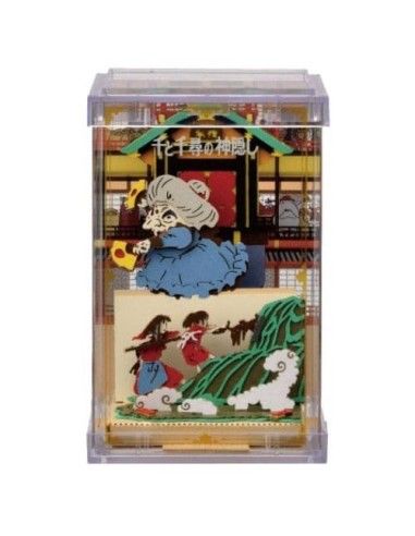 Spirited Away Paper Model Kit Paper Theater Chihiro Pull  ENSKY