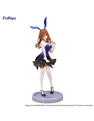 The Quintessential Quintuplets Trio-Try-iT PVC Statue Nakano Miku Bunnies ver. Another Color 23 cm