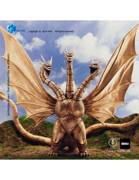 Godzilla Exquisite Basic Action Figure Godzilla vs King Ghidorah King Ghidorah 25 cm