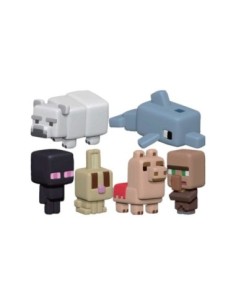 Minecraft  Squishme Anti-Stress Figures 7 cm Series 4 Display (16)  Just Toys