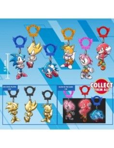 Sonic the Hedgehog PVC Backpack Hangers Bags Series 5 Display (18)