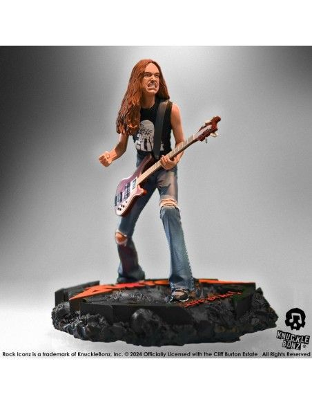 Metallica Rock Iconz Statue Cliff Burton II 22 cm