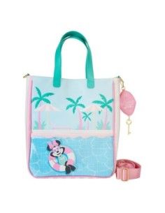 Disney by Loungefly Tote Bag with Coin Purse Minnie Mouse Vacation Style  Loungefly