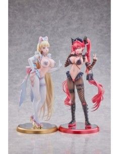 Original Character PVC Statues 1/5 Stella & Sadie Illustrated by Mendokusai 31 cm  PartyLook