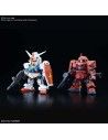 SD Cross Silhouette Rx-78-2 & Zaku 2 Set  Bandai Hobby