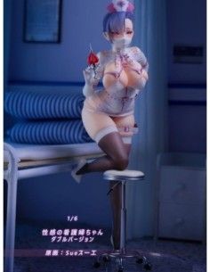 Original Character PVC Statue 1/6 Sexy Nurse Double Version 26 cm  Adamas