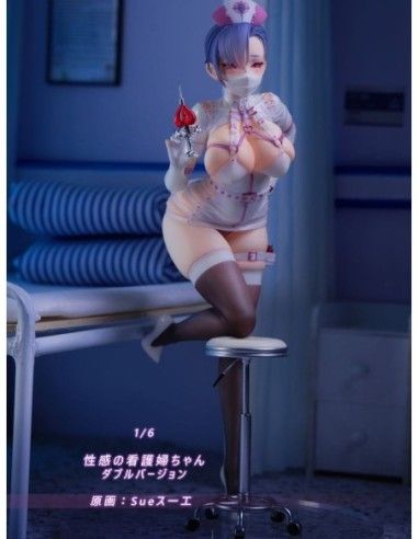 Original Character PVC Statue 1/6 Sexy Nurse Double Version 26 cm