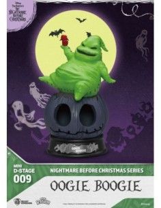 The Nightmare Before Christmas Mini Diorama Stage PVC Figure Oogie Boogie 10 cm