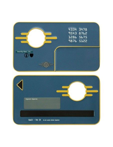 Fallout Replica Vault Security Keycard Limited Edition