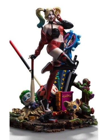 DC Comics Deluxe Art Scale Statue 1/10 Harley Quinn (Gotham City Sirens) 22 cm