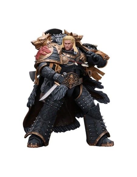 Warhammer The Horus Heresy Action Figure 1/18 Space Wolves Leman Russ Primarch of the VIth Legion 12 cm