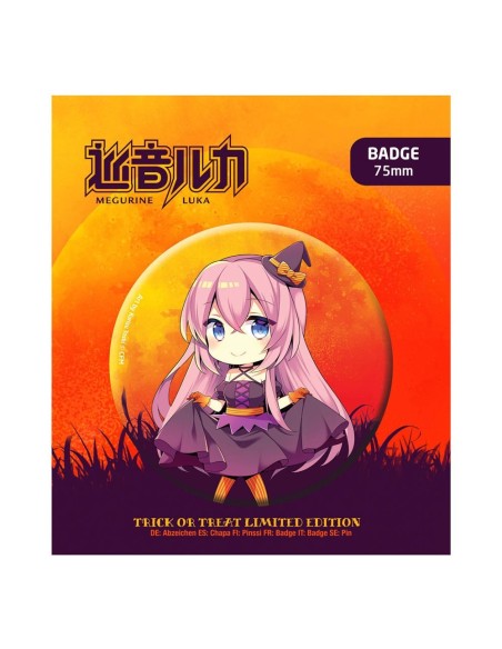 Hatsune Miku Pin Badge Halloween Limited Edition Megurine Luka  POPbuddies