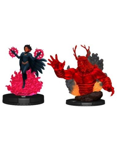 Dc Comics HeroClix Iconix: Trigon and Raven  WizKids