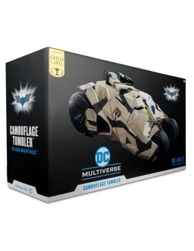 DC Multiverse Vehicle Tumbler Camouflage (The Dark Knight Rises) (Gold Label) 18 cm