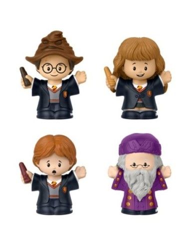 Harry Potter Fisher-Price Little People Collector Mini Figures 4-Pack Philosopher's Stone 6 cm  Mattel